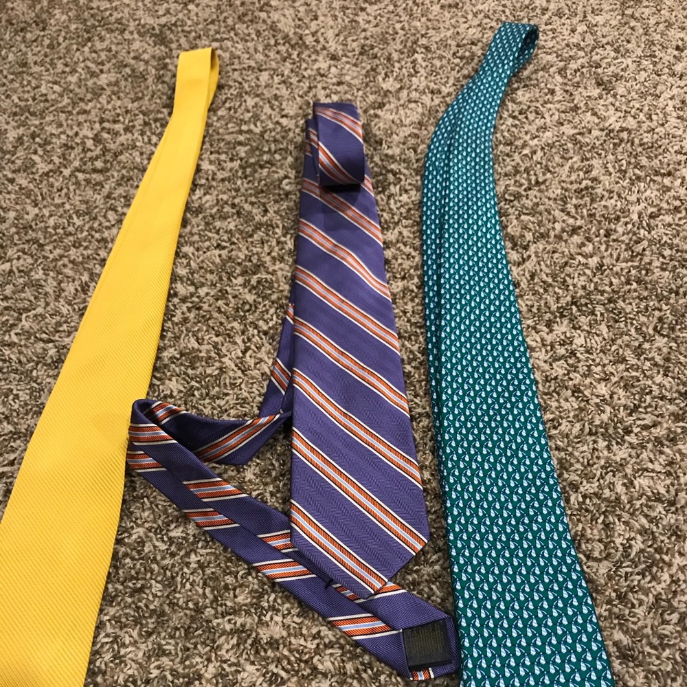 3 Brooks Brothers Ties